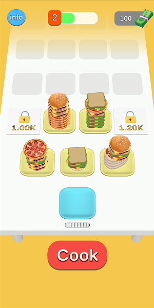 Pizza Sort Puzzle Screenshot 1
