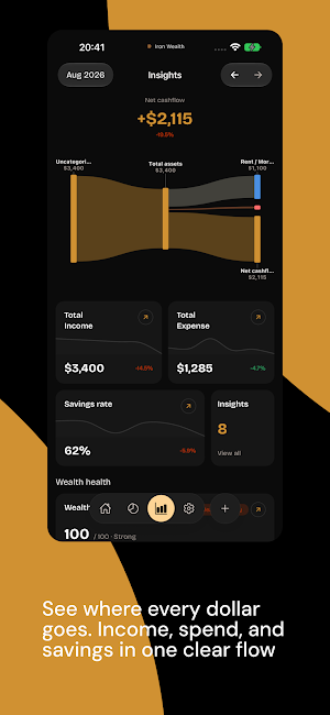 Iron Wealth: Net Worth Tracker Screenshot 3