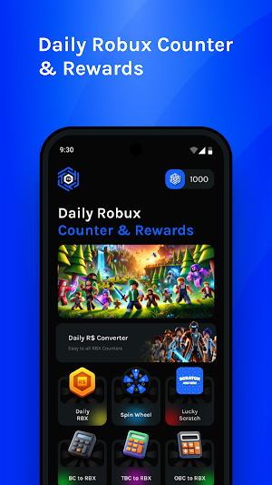 Daily Robux Counter & Rewards Screenshot 0