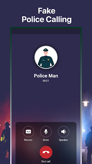 Fake Phone Call From Police Screenshot 1