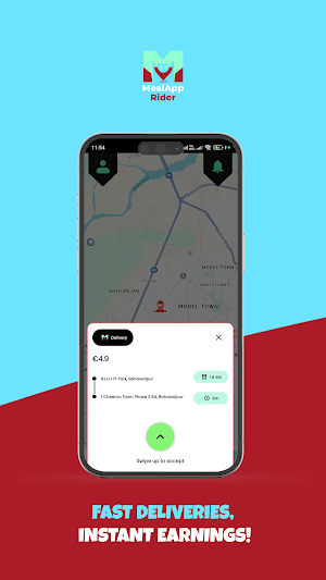 MealApp Rider Screenshot 1