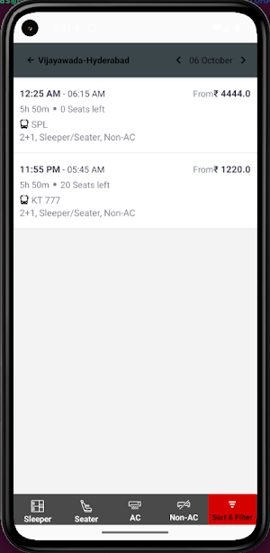 Komali Tours and Travels Screenshot 1