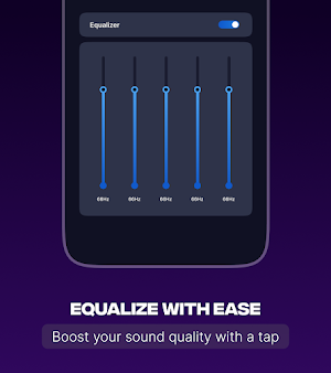 Vibe Equalizer & Bass Booster Screenshot 2
