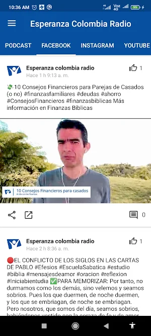 Esperanza Colombia Radio Screenshot 3