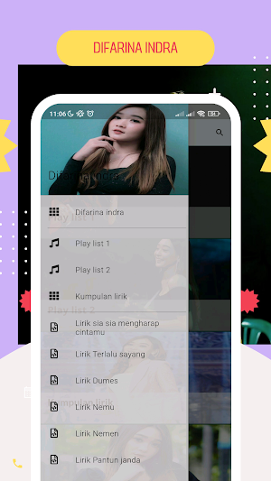 Difarina Indra ful MP3 offline Screenshot 2