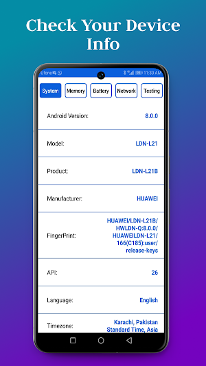 Device Info – Storage Checker Screenshot 2