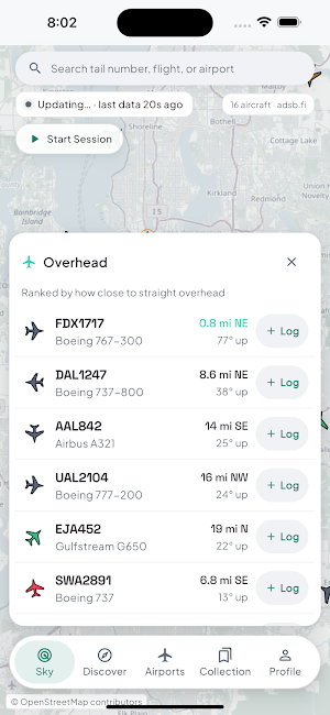 FlightSpot: Plane Spotting Screenshot 1
