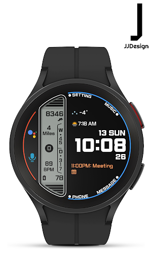 JJ-Digital018 Watch Face Screenshot 0