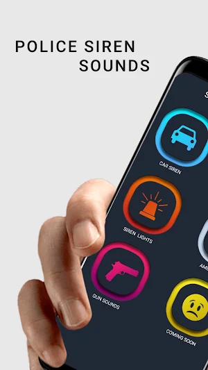 Police Lights Police Siren App Screenshot 0