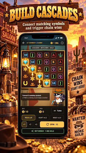 Le Cowboy Casino: Gold Rush Screenshot 1