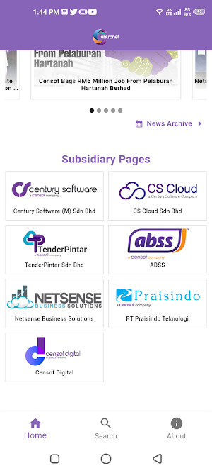 Censof Centranet Screenshot 1