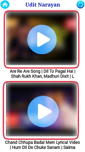 Udit Narayan All Video Songs Screenshot 1