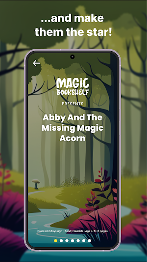 Magic Bookshelf: AI Stories Screenshot 3