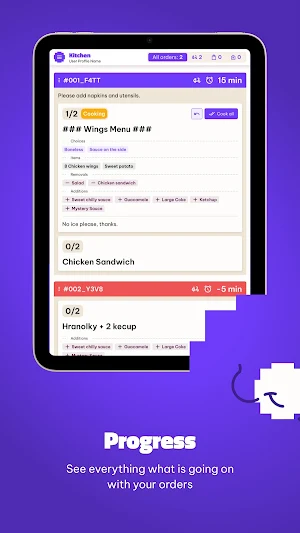 BiteBerry Chef (KDS) Screenshot 3