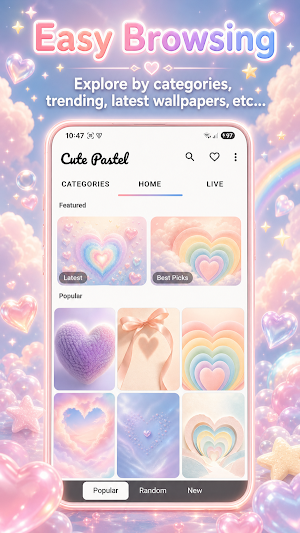 Pastel Aesthetic Wallpapers Screenshot 3