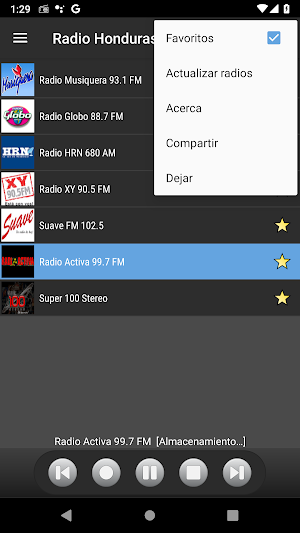 Radio Honduras Screenshot 2