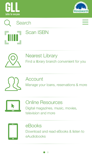 Wandsworth Libraries Screenshot 0