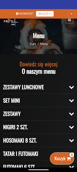 Fretti Sushi Screenshot 0