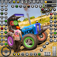 US Farm Tractor Driving Game