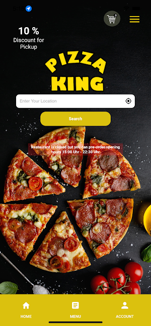 Pizza King Waldfeucht Screenshot 0