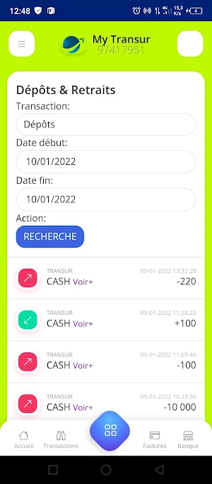MyTransur Screenshot 2
