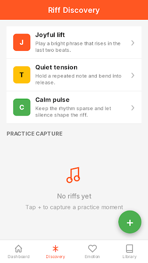 RiffReflect Harmony Screenshot 1