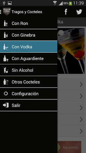 Tragos y Cocteles Screenshot 1