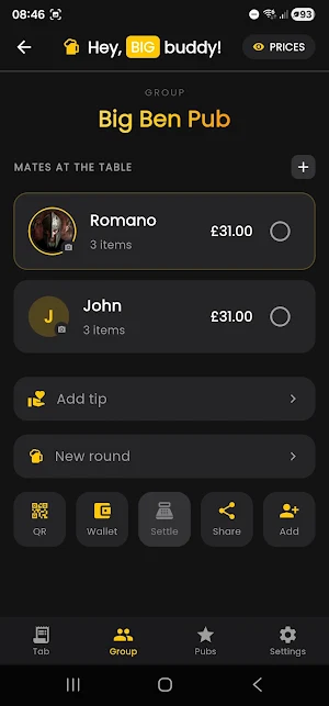 Hey, buddy! – Bills in Pubs Screenshot 1