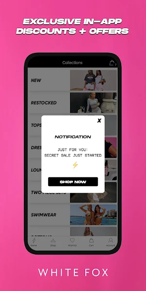 White Fox Boutique UK Screenshot 2