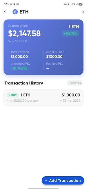 CoinTrack MV Screenshot 2