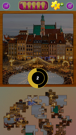 New Year and Chrimas Puzzle Screenshot 1