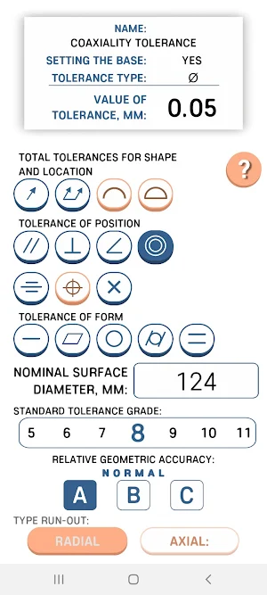Tolerance and fits ISO Screenshot 3