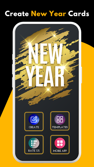NewYear Invitation Card 2024 Screenshot 0