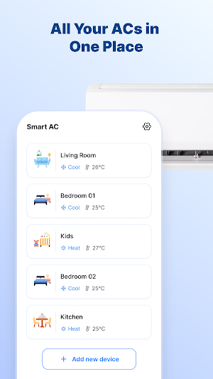 Smart AC Remote Control Screenshot 1