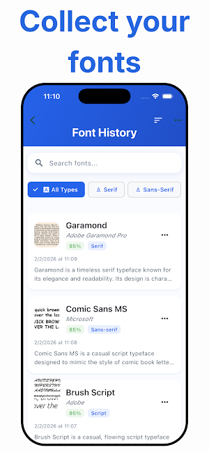 Font Identifier: AI Scan Screenshot 3