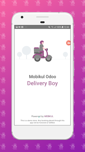 Odoo Delivery Boy Application Screenshot 0