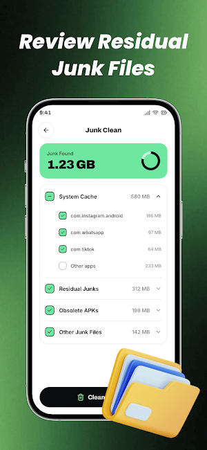 Deep Cleaner & Security Screenshot 1