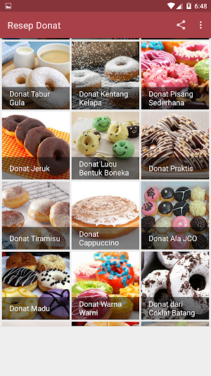 Resep Donat Screenshot 3