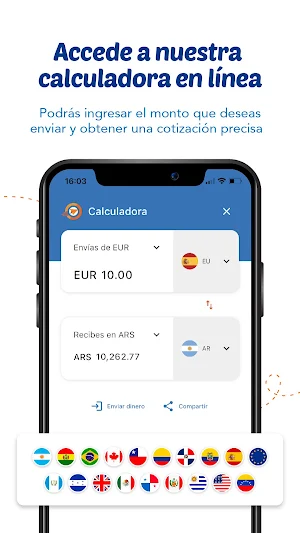 ServiFast: Envio de Dinero Screenshot 1