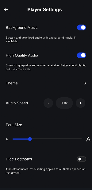 Amplify: Global Audio Bibles Screenshot 3