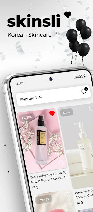 Skinsli: Korean Skincare Screenshot 0