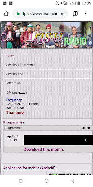 Lisu Radio Screenshot 2