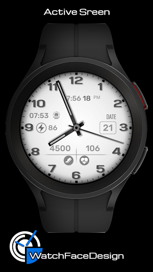 WaTchG015: Analog watch face Screenshot 2