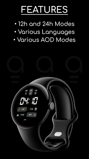 AD Digital BrieF - Watch Face Screenshot 3