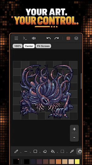 SpriteCode: Game Sprite Maker Screenshot 0