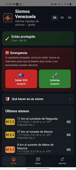 Sismos Venezuela Screenshot 3