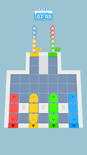 Penguin Slide Rush! Screenshot 1