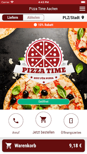 Pizza Time Aachen Screenshot 0