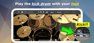 DrumKnee Drums 3D screenshot 1