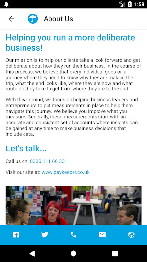 PayKeeper Accounting Screenshot 1
